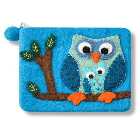 Owl on the Tree Theme Coin Purses - BNB Crafts Inc