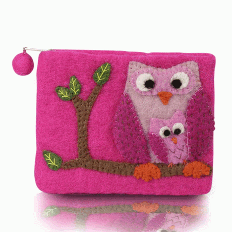 Owl on the Tree Theme Coin Purses - BNB Crafts Inc