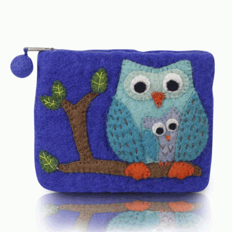 Owl on the Tree Theme Coin Purses - BNB Crafts Inc